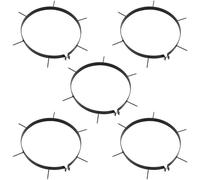 Aérateur pour rouleau de jardin en fer ? 30 cm, 5 pièces avec picots de 6 cm de long. Aérateur et scarificateur pour le sol, l'entretien des pelouses, l'élimination de la mousse, les prairies, les jar