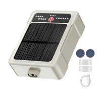 Aérateur Solaire Pour Aquarium Double Sortie Quatre Ports Silencieux