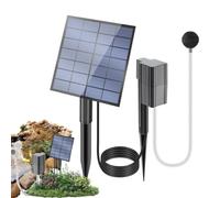 Aérateur Solaire Pour Bassin 2,5W Diffuseur d'Oxygène Silencieux Compact