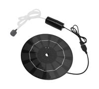 Aérateur Solaire Pour Bassin Oxygénateur Silencieux Avec Tuyau À Air | Aérateur Solaire Flottant pour Bassin pour aquarium, aquarium, culture , pêche en plein air, étal de fruits de mer, jardin,