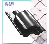 AÉRATEUR TILE P60 P1805 PAROTEC Aérateur RAL 9005 Noir TILE P60 P1805 pour toiture