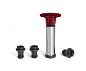 AERO Coffret Pompe à vide + 3 bouchons Chef & Sommelier
