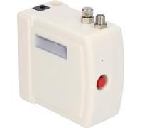 Aérographe double action avec compresseur d'air, filtre à huile et à eau, tuyau de raccordement pour le maquillage 100?240V blanc, prise UE