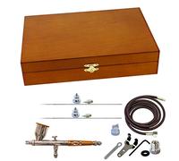 Aérographe Paasche Talon TG-3F SET 3 têtes taille 0,25 0,38 0,66 mm en coffret bois