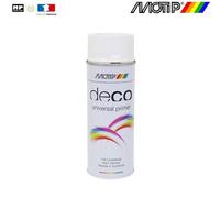 Aerosol 400 ml Apret Peinture Motip Primer Deco Universel Glycero Blanc 01611