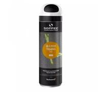 Traceur de chantier tempo TP blanc 650ml Soppec