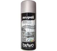 NESPOLI Peinture aérosol Effet Métal Argenté 0,4 L