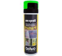 NESPOLI Peinture aérosol traceur de chantier vert fluorescent 500 ml