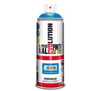 Peinture Spray Acrylic Brillant 400ml Bleu Ciel Ral 5015 - Pinty Plus