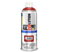 Aérosol de peinture PINTYPLUS EVOLUTION WATER BASED 520cc RAL 3003 Matt Ruby Red