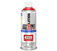 Aérosol de peinture PINTYPLUS EVOLUTION WATER BASED 520cc RAL 3020 Traffic Red
