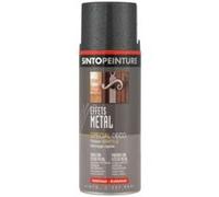 Aerosol Effets Metal Noir Ferronnerie R9006 400ml - SINTOPEINTURE Noir G