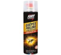 Insecticide Fury guêpes et frelons - Aérosol de 500 ml