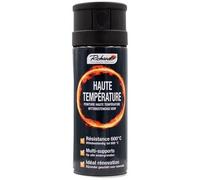 Aérosol haute température - RICHARD - 400ml - Résistante à la chaleur 600°c - Noir
