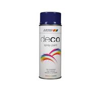 Bombe de peinture brillant Motip Deco Glycero Aerosol 01684 Bleu