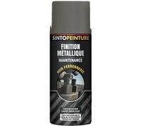 SINTO Peinture antirouille aérosol 400 ml noir finition métallique Réf SIN920435