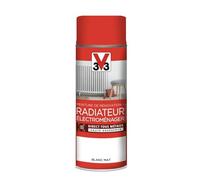 Aérosol Peinture De Rénovation V33 Radiateur Électroménager Blanc Mat 0,4 L