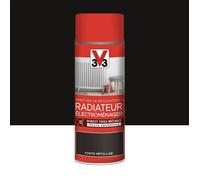 Aérosol Peinture De Rénovation V33 Radiateur Électroménager Fonte Métallisé 0,4 L