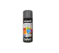 Aérosol peinture - NESPOLI - BRAVO - Gris anthracite satin - 400mL - Séchage rapide