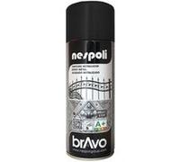 Aérosol peinture professionnelle effet métallisé noir 400 ml, NESPOLI G