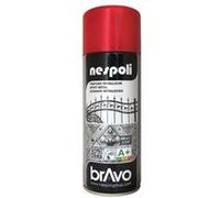 NESPOLI Aérosol peinture professionnelle métallisé rouge 400 ml