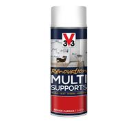 Aérosol Peinture Rénovation V33 Multisupport Satin Rouge Caprice V33 400ml