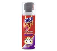 AÉROSOL TOUS INSECTES VOLANTS ET RAMPANTS 400ML, CATCH, LOT DE 3