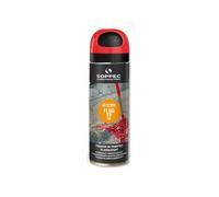 Aérosol traceur chantier rouge fluo 500ml - SOPPEC - 141913O