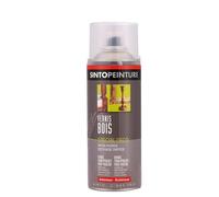 Aerosol Vernis Bois Brillant incolore 400ml - SINTOPEINTURE 925505S