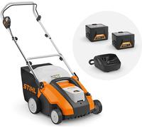 AÉROSYSTEME DE GAZON STIHL RLA 240 avec 2x AK30 batterie et chargeur, scarificateur, AÉROSYSTEME DE GAZON