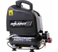 Aerotec Compresseur Vento Silent 6 – 110 l/min, 8 bar, 0,7 kW, 230 V, 50 Hz, 6 l
