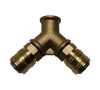 Aerotec Distributeur Aerotec double - 3/8 pouce F - 2x coupleur Quantité:1