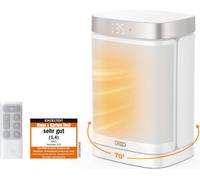 Aérotherme Dreo 1500W avec thermostat et oscillation à 70° pour une chaleur efficace