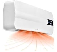 ProfiCare Chauffage mural en céramique PC-HL3116 2000W jusqu'à 60 m² Télécommande Blanc