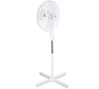 AERSON Ventilateur sur pied 40 cm | Ventilateur réglable en hauteur jusqu'à 120 cm | Débit d'air élevé et très silencieux | Éolienne avec 3 vitesses | Fonction d'oscillation env. 80°