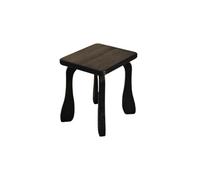 AERTSDFGT Petit Escabeau Tabouret de Chambre à Coucher en Bois Massif, Tabouret Style Chinois Wabi-sabi, Banc Salle Manger, Table Basse Salon, Support Fleurs Balcon(B)