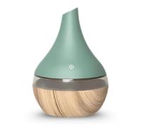 AERYS - Diffuseur & Humidificateur d’air Ultrasonique 300ml - Diffusion à Froid avec ou sans Lumière - Éclairage LED - 2 Diffusion Modes - Design Compact - pour Bureau, Chambre, Bébé, Yoga - 20m²