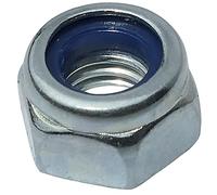 AERZETIX - 100x Ecrou héxagonal autofreiné M5 8mm H5mm acier zingué - C19165