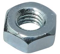 AERZETIX - 100x Écrou Hexagonal - M3 - Acier Zingué - Filetage 0.5mm - Pour Clé 5.5mm - Hauteur 2.4mm - C19166