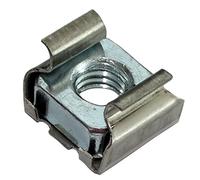 AERZETIX - 5x Écrou Cage - M6 - L13.2mm - H9.5mm - pour Tôle 1.7-2.7mm - Acier Zingué et Inox A2