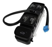 Aerzetix: C18710 Interrupteur bouton lève-vitres compatible A2038210679 2038200110 pour Mercedes W203