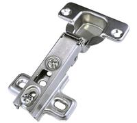 AERZETIX - C41037 - Lot de 4 Charnières invisibles - ouverture à 110° - pour portes en applique avec recouvrement total - ouverture de montage ⌀35 mm - pour portes de meubles, cuisine, armoires
