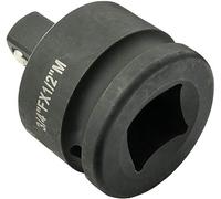 AERZETIX - C45073 - Adaptateur Réducteur Augmentateur pour ouille de Vissage à Percussion - Carré/4 Pans - 3/4 Femelle x 1/2 Mâle - pour liquet/Choc Impact Pneumatique - en Acier CR-MO