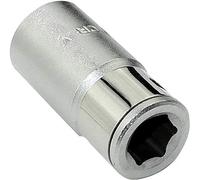 AERZETIX - C45223 - Adaptateur Réducteur Convertisseur pour ouille/Porte-Embout - 1/4 Femelle x 1/4 Femelle - pour liquet Manuelle/Pneumatique - Hexagonale/6 Pans Allen - en Acier CR-V