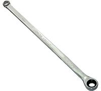 AERZETIX - C45616 - Clé Plate Bi-Hexagonale Polygonale Double à Oeil/Anneau 10mm - vers liquet 10mm Extra Longue Métrique 12 Pans - Longueur 29.50cm - Manche Droite/Polie - en Acier CR-V