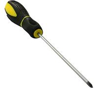 AERZETIX - C45646 - Tournevis à Empreinte Cruciforme PH0 3x100mm pour Vis Phillips - Pointe Aimantée/Magnétique - Poignée Antidérapante Bi-Matière - Lame en Acier/CR-V/-S2