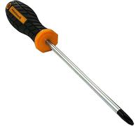 AERZETIX - C45691 - Tournevis à Empreinte Cruciforme PH1 5x125mm pour Vis Phillips - Pointe Aimantée/Magnétique - Poignée Antidérapante Bi-Matière - Lame en Acier/CR-V/