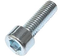 AERZETIX - C47661 - Lot de 100 pièces - Boulons M6x20 - à tête Hexagonale intérieur - Ø6x20mm - DIN 912 - Classe 8.8 - en Acier Zingué - Bricolage - Outillage d'assemblage/Quincaillerie