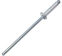 AERZETIX - C48091 - Lot de 100 Rivets aveugles standard Ø2.4x10mm aluminium/acier - DIN 7337 A - rivet pop à rupture de tige