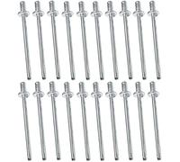 AERZETIX - C48092 - Lot de 20 Rivets aveugles standard Ø3x5mm aluminium/acier - DIN 7337 A - rivet pop à rupture de tige